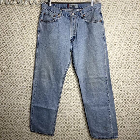 Levi Strauss & Co Y2K Vintage 2004 Cotton Regular Fit 505 Jeans Size 36/32 - Picture 1 of 10